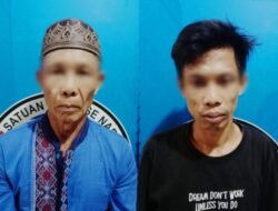 Polisi Tangkap Ayah dan Anak di Lampung Tengah Atas Kepemilikan Sabu