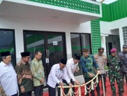 Bupati Dendi,Resmikan Rumah Sehat Baznas