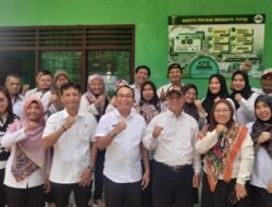 Berikan Motivasi,Dinas TPH Pesawaran,Kunjungi PPL Kecamatan