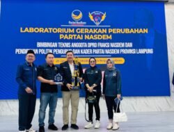 Toreh Juara Terbaik se Lampung,M.Nasir Tekankan Seluruh Kader Tingkatkan Kualitas Membangun Sinergi