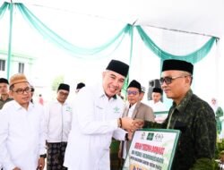 Bupati Dendi,Resmikan Gedung PCNU Kabupaten Pesawaran
