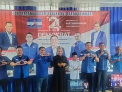 HUT ke-24 Partai Demokrat,Aries Sandi Sampaikan Harapan dan Ungkapan Haru