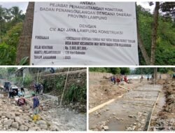 Proyek Tanggul Way Ratai Rp2,7 M Diduga Sarat Penyimpangan,FOKAL Desak Kejati Lampung Turun Tangan