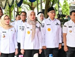 Dukung Program Ketahanan Pangan,Bupati dan Wakil Bupati Pesawaran,Gelar Panen Raya Nasional Bersama Presiden