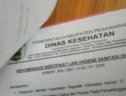 Dari Sekian Banyak Dapur MBG di Pesawaran,Baru 15 Kantongi SLHS