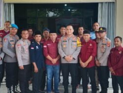 Kapolres Pesawaran Sambangi Kantor AMP,Bahas Polemik Lahan PTPN I Dengan Masyarakat Adat Way Lima
