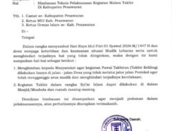 Pemkab Pesawaran Imbau Takbir Keliling Tak Gunakan Jalan Protokol