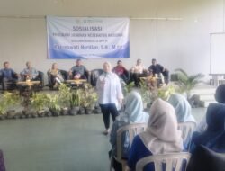 Sosialisasi JKN di Pesawaran,Rahmawati Herdian Serap Keluhan Warga Soal BPJS PBI Banyak Tidak Aktif