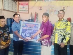 Pemdes Bernung Salurkan BLT DD Tahap I 2026,6 KPM Terima Rp900 Ribu