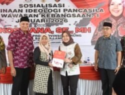 DPRD Provinsi Lampung Dapil I Bandar Lampung Gelar Sosialisasi Pembinaan Ideologi Pancasila