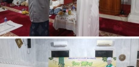 Anggota DPRD Puji Sartono Isi Tausiyah Peringatan Isra Mi’raj di Masjid Ar-Rahman Jatimulyo