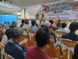Tondi Anggota DPRD Provinsi Lampung,Sosialisasikan Ideologi Pancasila di Gadingrejo Pringsewu