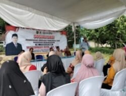 Reza Berawi Sosialisasikan Pancasila kepada KWT Sukaraja