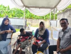 Junaidi Anggota Komisi V DPRD Provinsi ,Temukan Warga Difabel Belum Tersentuh Bantuan Saat IPWK di Natar