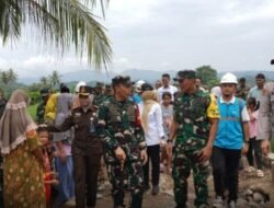 Wasev TMMD ke-127, Waaster Panglima TNI Apresiasi Kinerja Kodim 0421/LS dan Warga Tanjung Rejo