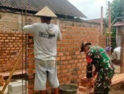 Hari Ketiga TMMD ke-127, Pembangunan RTLH di Gunung Rejo Dikebut Jelang Idulfitri