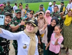 Bupati Nanda Dampingi Wasev Panglima TNI Tinjau TMMD ke-127