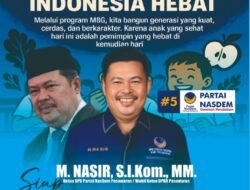 Aroma Penyimpangan MBG Mencuat, NasDem Pesawaran Buka Kanal Pengaduan Masyarakat