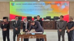 DPRD Pesawaran Sampaikan Rekomendasi LKPJ 2025