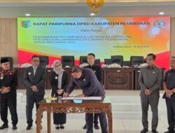 DPRD Pesawaran Sampaikan Rekomendasi LKPJ 2025