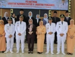 Pelantikan Eselon III -IV Pesawaran Picu Tanda Tanya,Kompetensi atau Kedekatan?