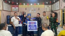 Bantu Ekonomi Warga,Pemdes Bernung Salurkan BLT-DD Triwulan II