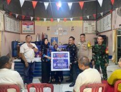 Bantu Ekonomi Warga,Pemdes Bernung Salurkan BLT-DD Triwulan II