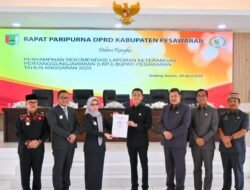 DPRD Pesawaran Gelar Paripurna LKPJ Bupati Tahun 2025
