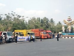NasDem Pesawaran Bagikan 22 Ribu Masker,Antisipasi Dampak Abu Vulkanik